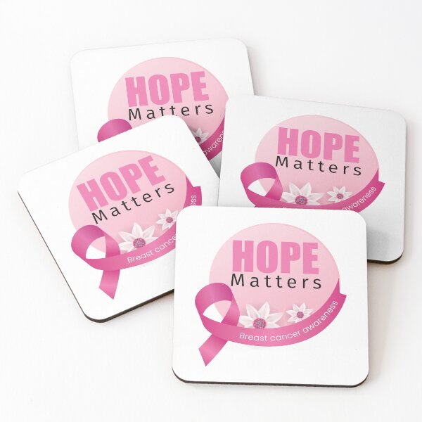 Item preview, Hope Matters Breast Cancer Awareness Pink Ribbon Design designed and sold by Basferr..