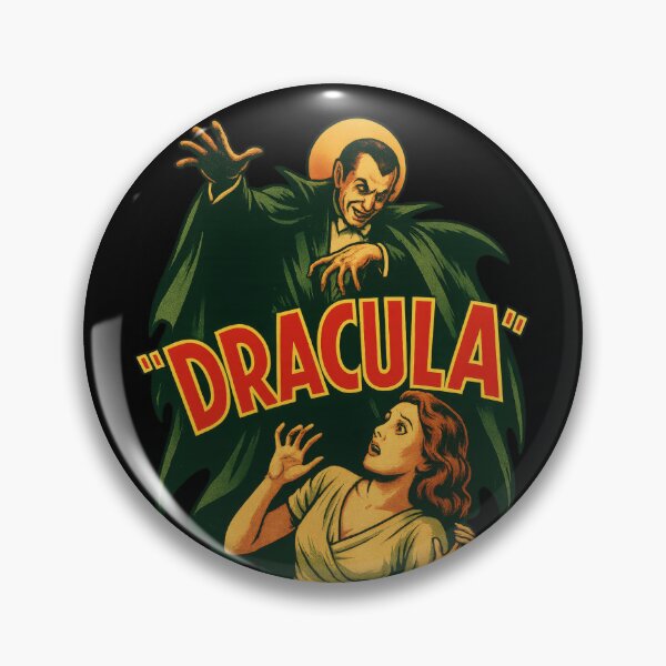 Item preview, Dracula Vintage Horror Poster – Classic Vampire  designed and sold by CineVault.
