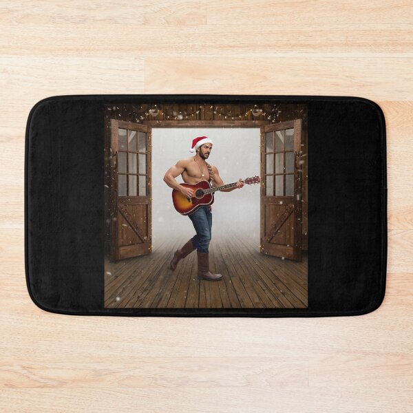 Item preview, Boot Scootin' Christmas hot cowboy singer designed and sold by Hintotees.