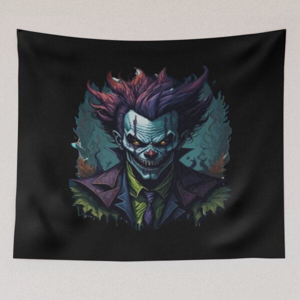 Item preview, Devil scary clown designed and sold by szydelkowanika.