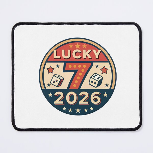 Item preview, Lucky 2026 , horseshoe, number 7 and dice designed and sold by Lucky 777.