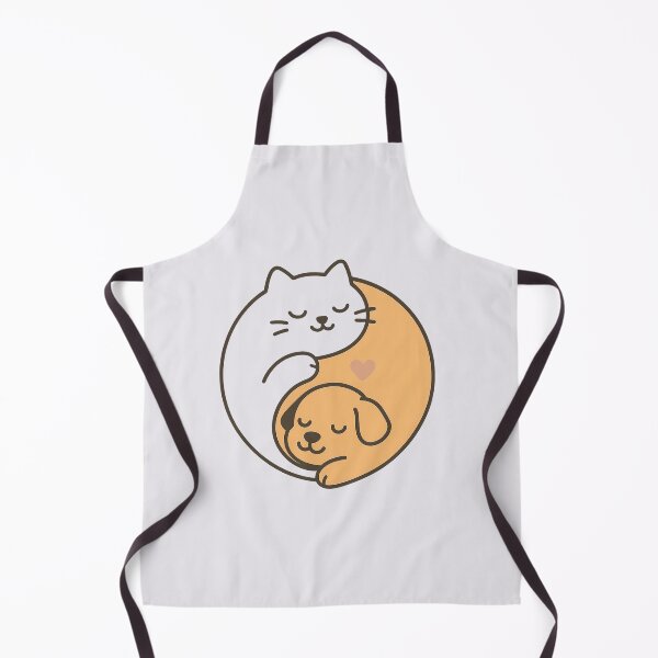Item preview, Purrfect Balance – Cute Cat and Dog Yin Yang Design designed and sold by Jaroslaw-S.