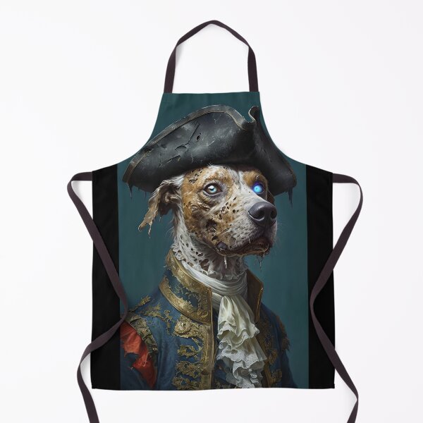 Item preview, Zombie Dog Pirate In Royal Costume designed and sold by NightTimeJ.