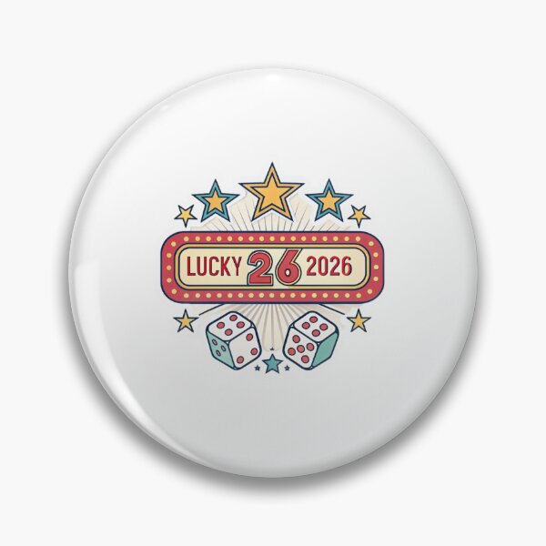 Item preview, Lucky 2026 , Stars and dice designed and sold by Lucky 777.
