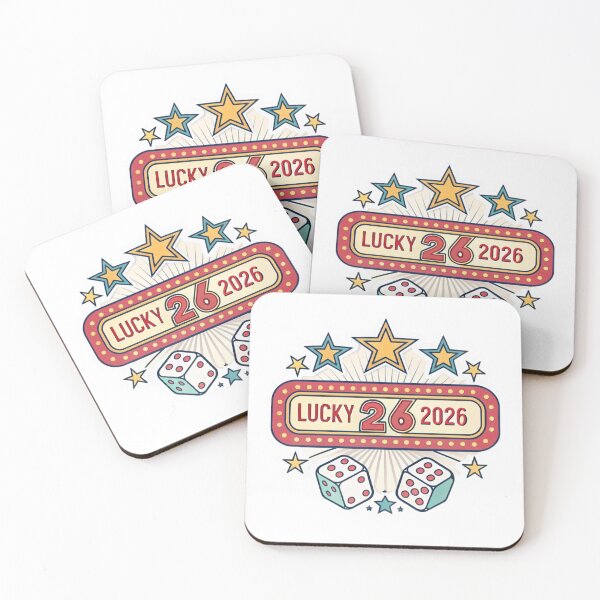 Item preview, Lucky 2026 , Stars and dice designed and sold by Lucky 777.