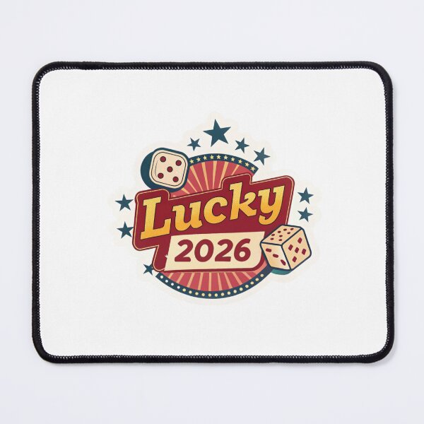 Item preview, Lucky 2026 , Stars and dice designed and sold by Lucky 777.