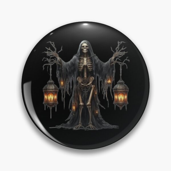 Item preview, horror skeleton designed and sold by szydelkowanika.