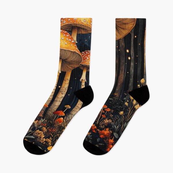 Item preview, Mushrooms Nature Evergreen flowers  #nature designed and sold by JBJart.