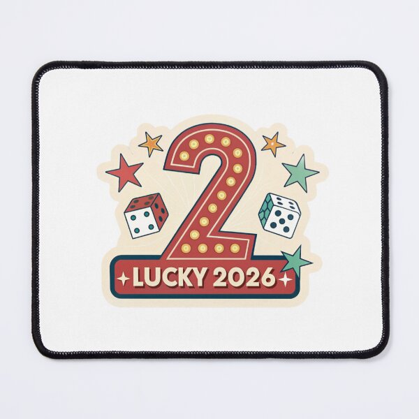 Item preview, Lucky 2026 , Stars and dice designed and sold by Lucky 777.
