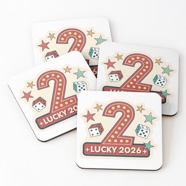 Item preview, Lucky 2026 , Stars and dice designed and sold by Lucky 777.