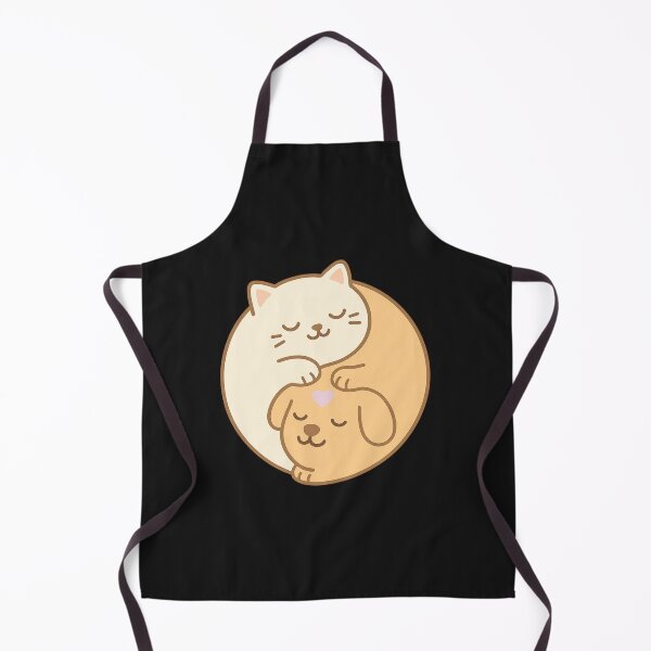Item preview, Purrfect Balance – Cute Cat and Dog Yin Yang Design designed and sold by Jaroslaw-S.