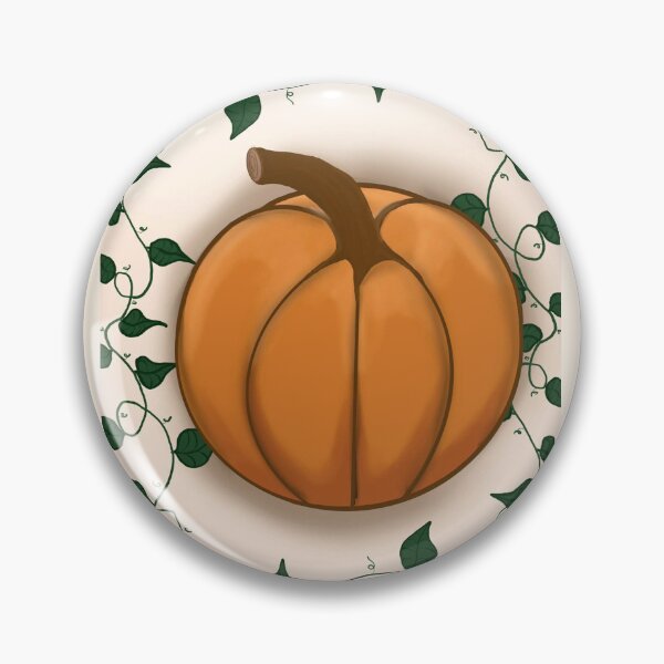 Item preview, Pumpkin with eggshell background designed and sold by 3PeasInAPod.