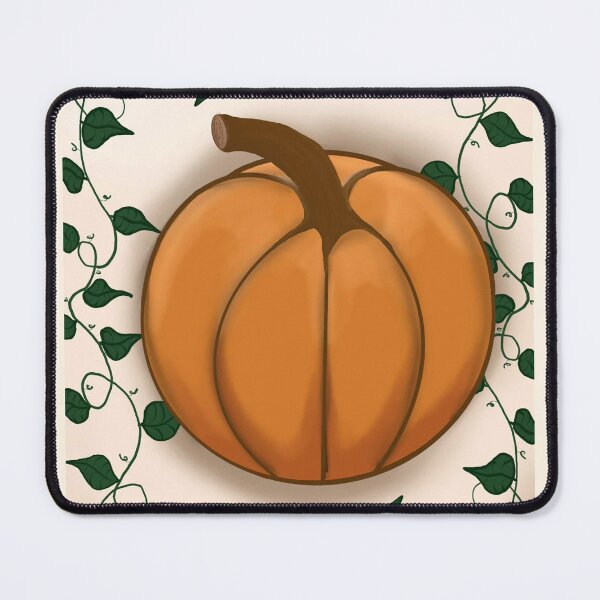 Item preview, Pumpkin with eggshell background designed and sold by 3PeasInAPod.