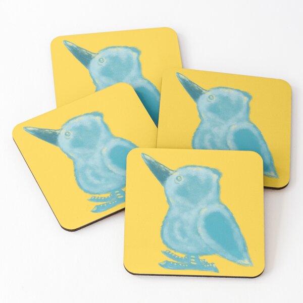 Item preview, An adorable blue bird designed and sold by greenPQBstudio.