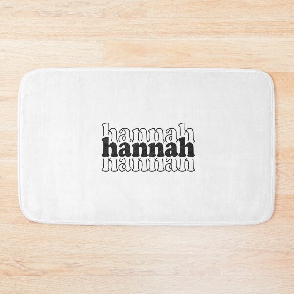 Item preview, Hannah Name Personalized designed and sold by Oussinc.