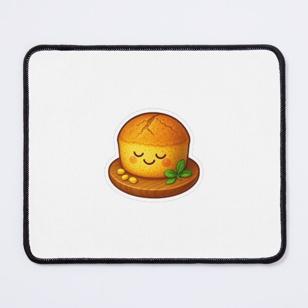 Item preview, Cute Thanksgiving Cornbread Sticker designed and sold by PixeloraFinds.