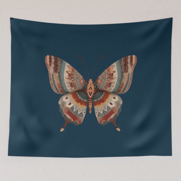Item preview, Boho Tribal Butterfly – Ethno design in warm earth tones designed and sold by Meiersbeste.