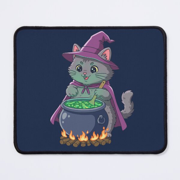 Item preview, Witchy Whiskers – Magic Cat Brew designed and sold by SunnyBunnyHome.