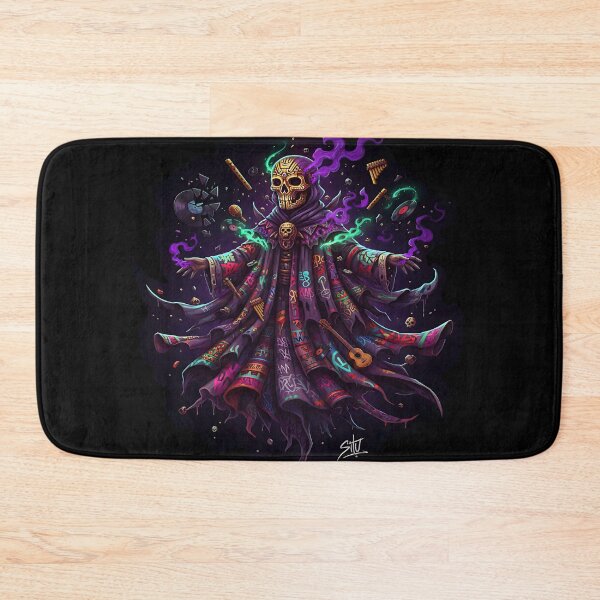 Item preview, Golden Wizard Skull Music Magic designed and sold by SITU art.