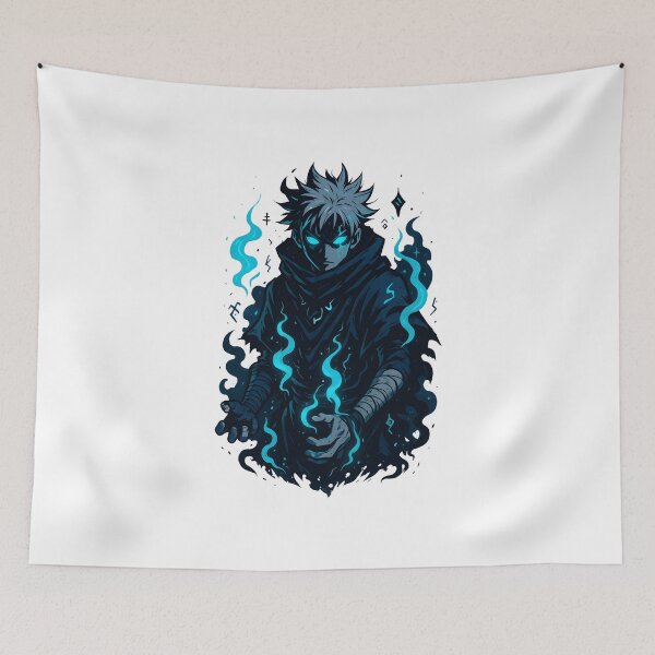Item preview, Cursed Energy Sorcerer, Dark Anime Power Aura Design designed and sold by lamiarte.