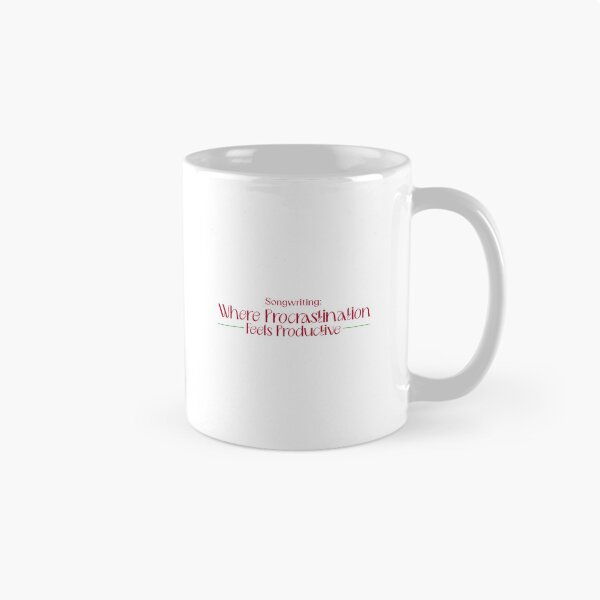 Item preview, Songwriting: Where Procrastination Feels Productive - songwriter  designed and sold by TaurusC95.