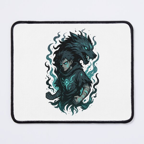 Item preview, Cursed Energy Sorcerer, Dark Anime Power Aura Design designed and sold by lamiarte.