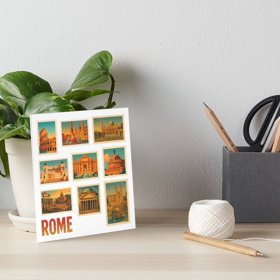 Item preview, Art Board Print designed and sold by ROMEPratique.