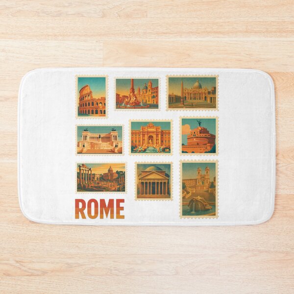 Item preview, Vintage Rome Stamps designed and sold by ROMEPratique.
