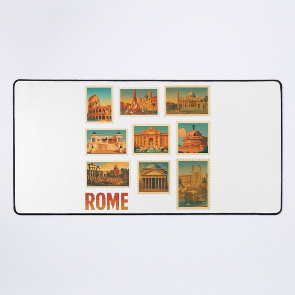 Item preview, Vintage Rome Stamps designed and sold by ROMEPratique.