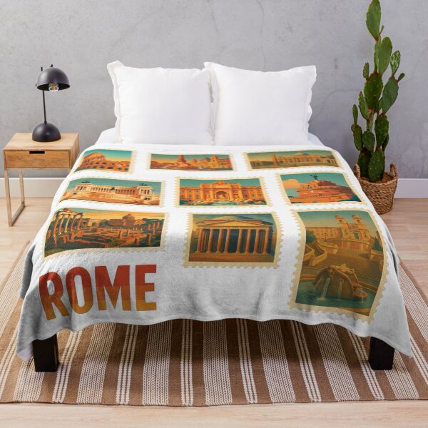 Item preview, Vintage Rome Stamps designed and sold by ROMEPratique.