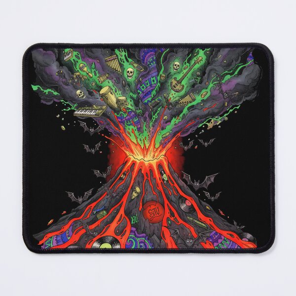 Item preview, Cursed Volcano Erupting Music Madness designed and sold by SITU art.