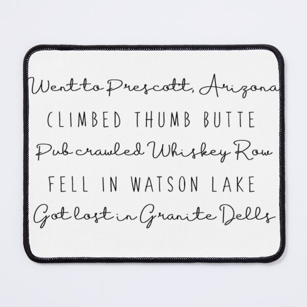 Item preview, Prescott Arizona - Prescott Landmark T-Shirt – “Went to Prescott, Arizona” Design designed and sold by SGillum.
