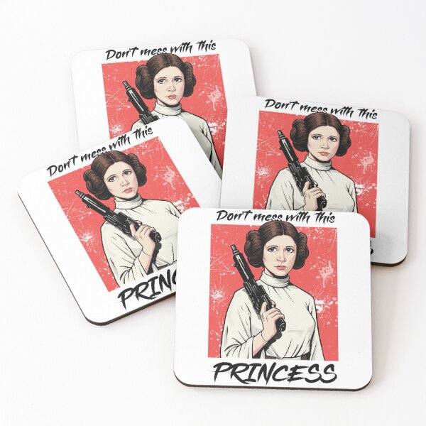 Item preview, Don't mess with this Princess - Rebel Leia Organa designed and sold by HardDraw.