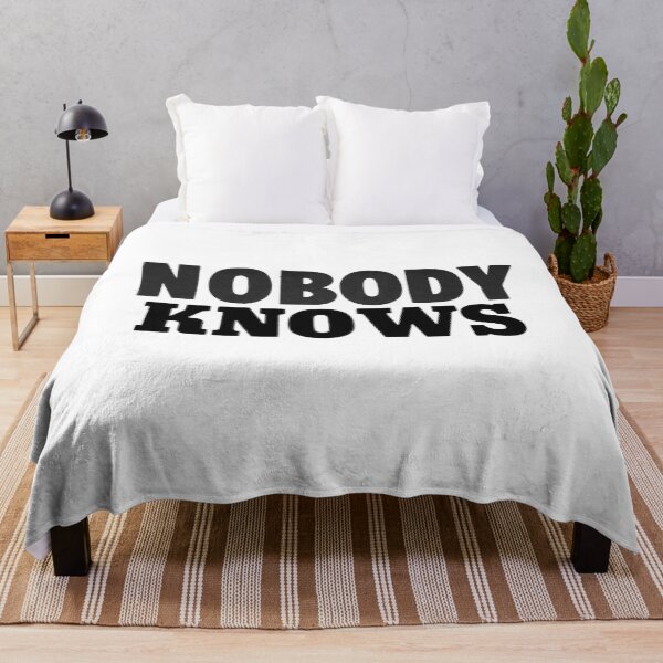 Item preview, Vintage Nobody Knows designed and sold by QuayTradingCo.