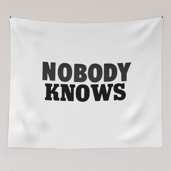 Item preview, Vintage Nobody Knows designed and sold by QuayTradingCo.