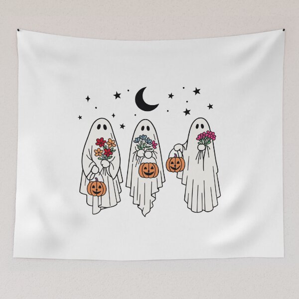 Item preview, Vintage Halloween Ghost designed and sold by SnorkleSupply.
