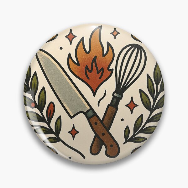 Item preview, Mise en Life | Vintage Tattoo Chef Philosophy Design designed and sold by Puraculinaris.