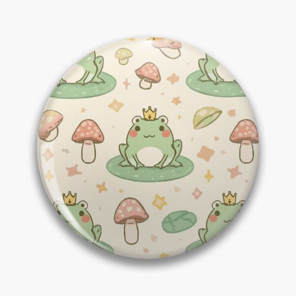 Item preview, Cute Frog Core Pattern designed and sold by MArtex.