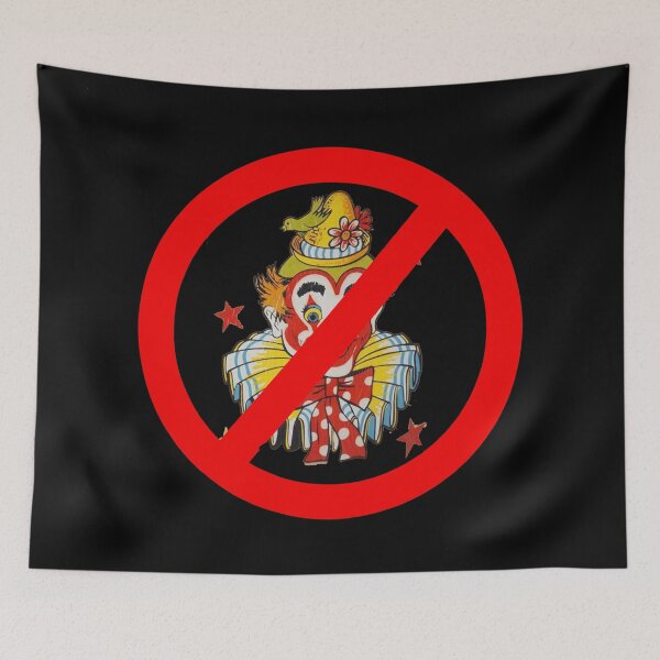 Item preview, Vintage No Clowns designed and sold by QuayTradingCo.