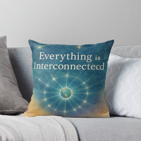 Item preview, Everything Is Interconnected — Montessori Cosmic Watercolor Design designed and sold by MforMontessori.