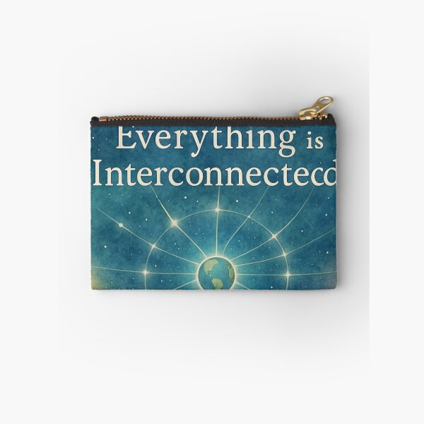 Item preview, Everything Is Interconnected — Montessori Cosmic Watercolor Design designed and sold by MforMontessori.