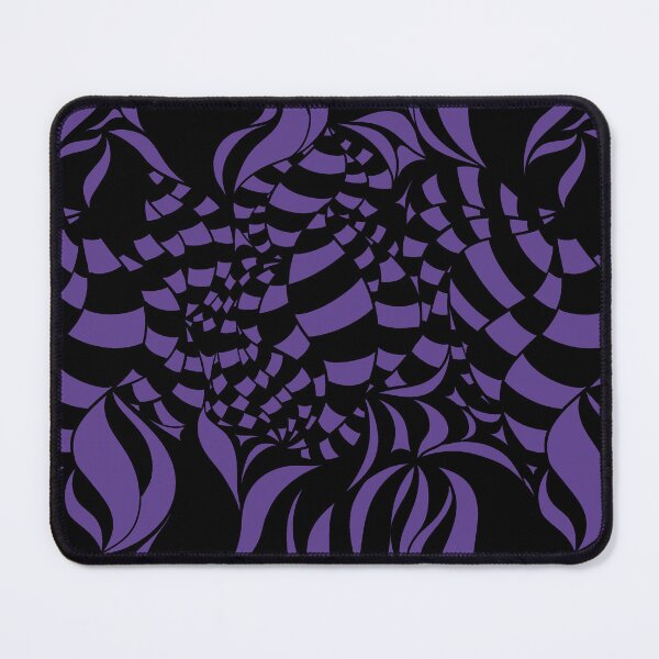 Item preview, Psychedelic Black and Purple pattern designed and sold by LAEC-Shop.