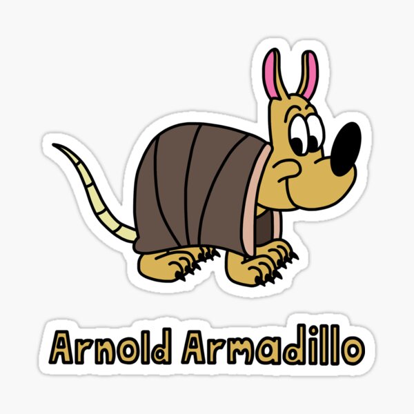 Item preview, Arnold Armadillo (with name) designed and sold by RyanRaskin22.