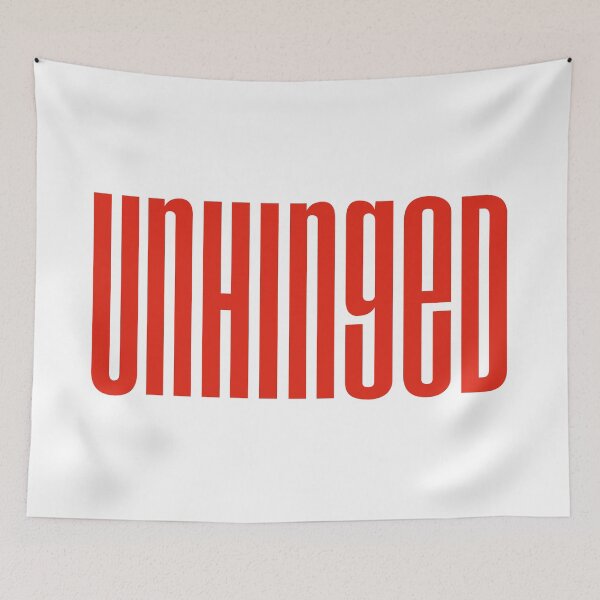 Item preview, Unhinged, Ultra-Condensed Red designed and sold by Memes N Lore .
