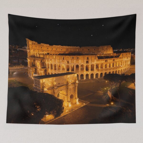 Item preview, Golden Night at the Colosseum designed and sold by ROMEPratique.