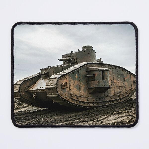 Item preview, Steel Behemoth: The Dawn of Tank Warfare designed and sold by PawPrintedArt.