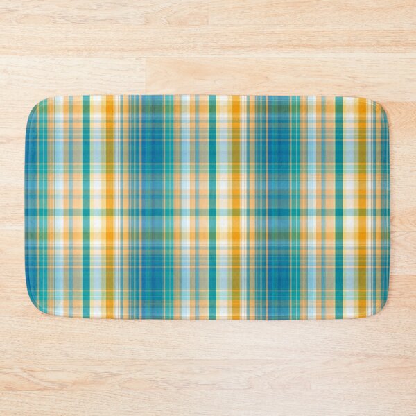 Item preview, Deep Ocean Sun Light Plaid Seamless Repeat designed and sold by Sharon Schwalbe.