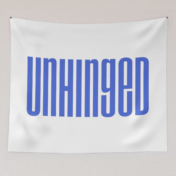 Item preview, Unhinged, Ultra-Condensed Blue designed and sold by Memes N Lore .