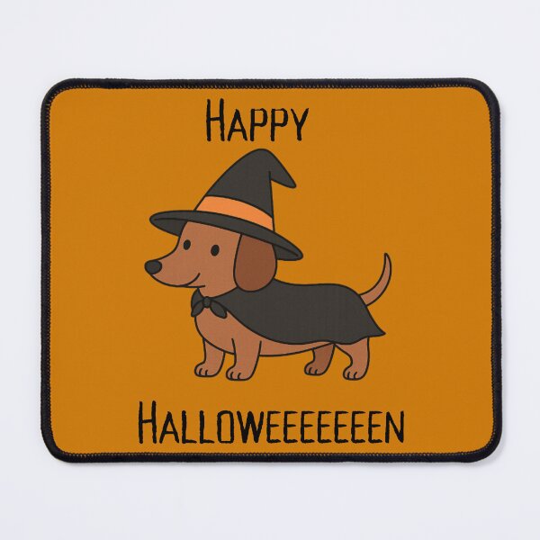 Item preview, Witchy Wiener - Cute Halloween Dachshund Dog in Witch Hat designed and sold by bruceygoosey84.