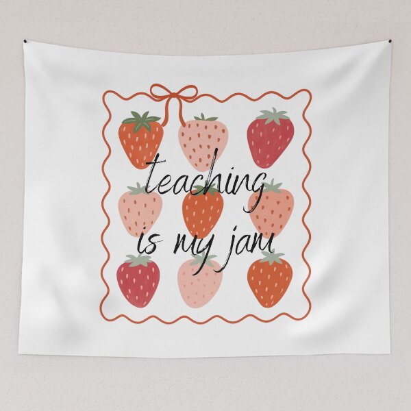 Item preview, Teaching Is My Jam designed and sold by SnorkleSupply.